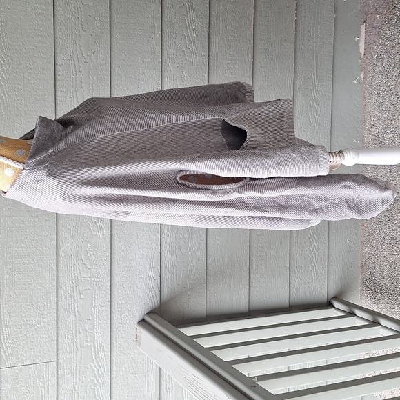 Anthropologie Moth Madison Park Ribbed Poncho M/L - Picture 5 of 10